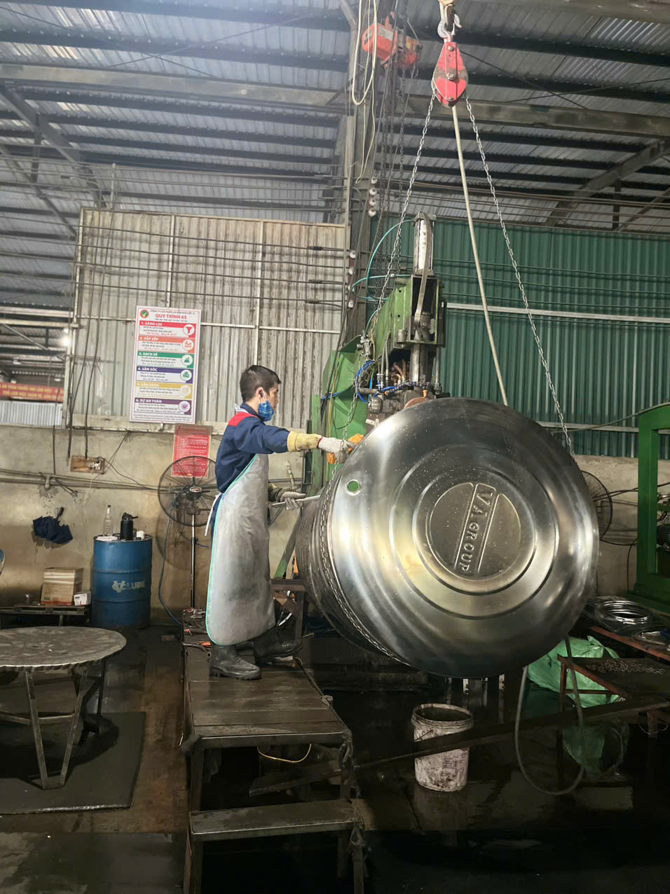 Một vài hình ảnh sản xuất tại Nhà máy Lương Sơn